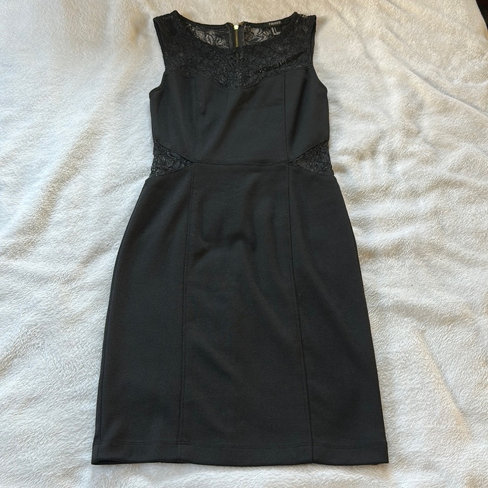 Forever 21 lace cutout dress
